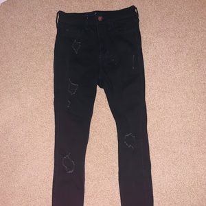 hollister high rise super skinny jeans